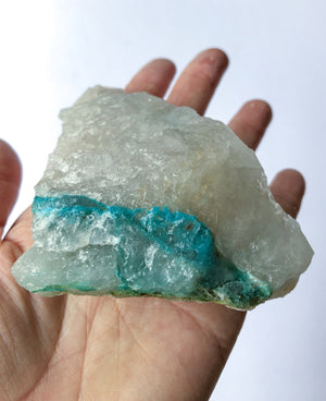 
                  
                    Load image into Gallery viewer, Chrysocolla in Quartz
                  
                